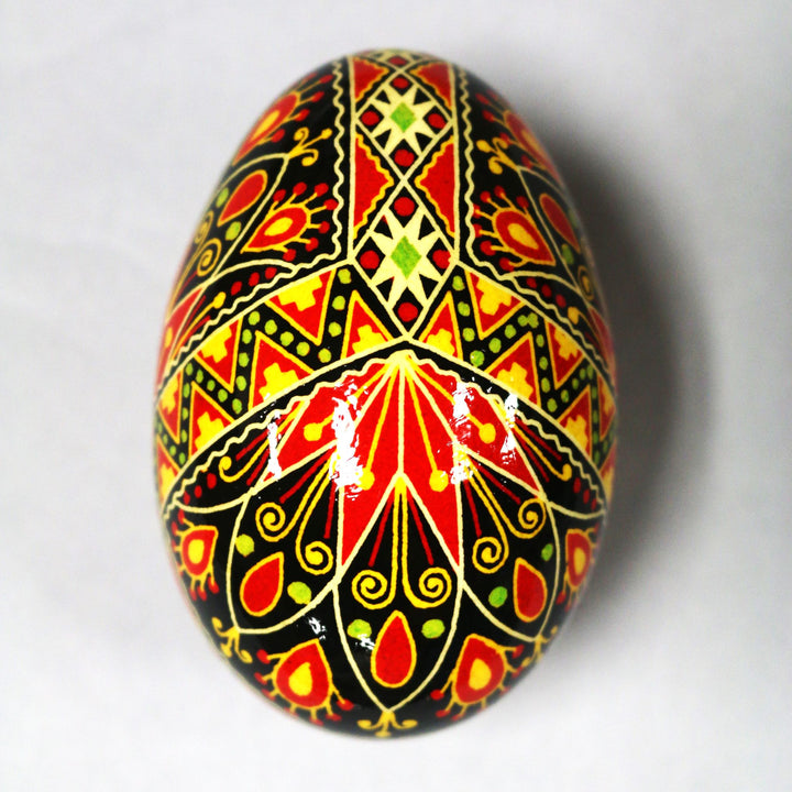 Pysanka - Decorated Goose Egg Shell