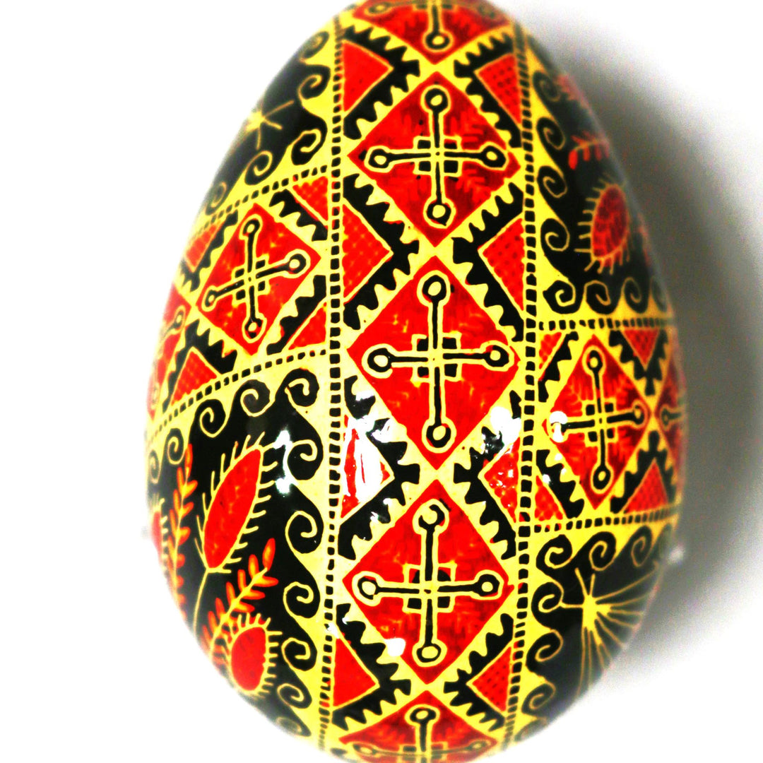 Pysanka - Decorated Goose Egg Shell