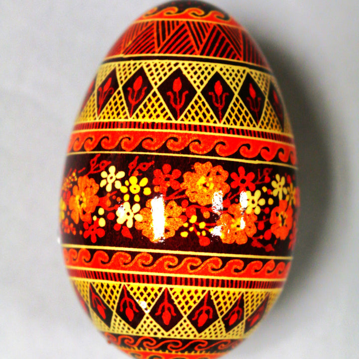 Pysanka - Decorated Goose Egg Shell