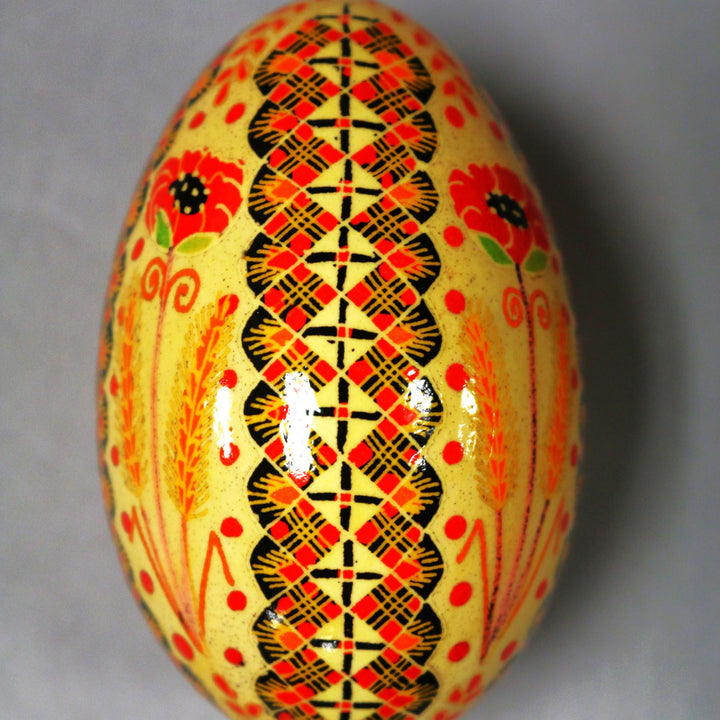 Pysanka - Decorated Goose Egg Shell