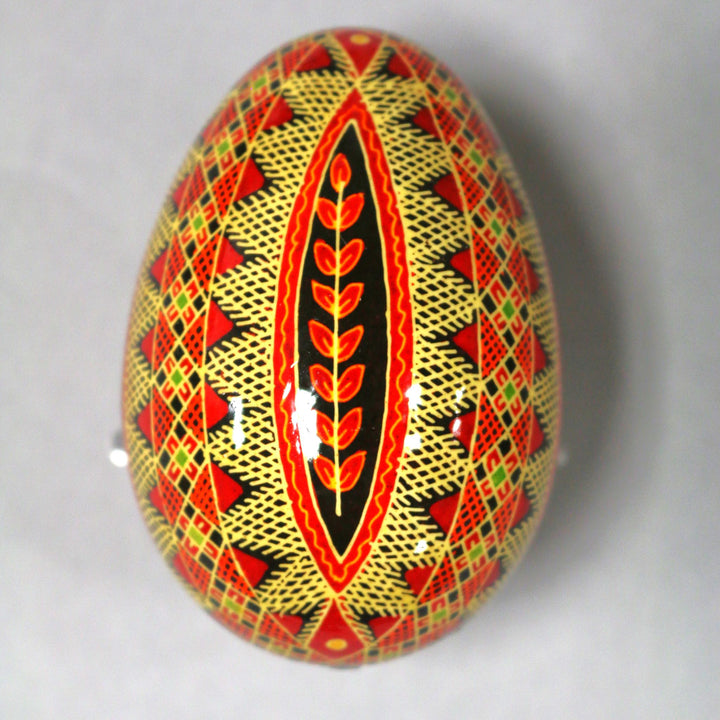 Pysanka - Decorated Goose Egg Shell