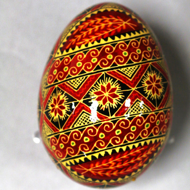 Pysanka - Decorated Goose Egg Shell