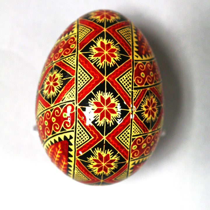 Pysanka - Decorated Goose Egg Shell