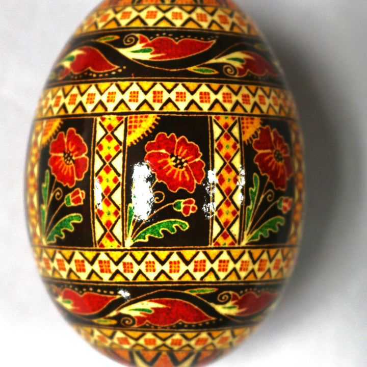 Pysanka - Decorated Goose Egg Shell