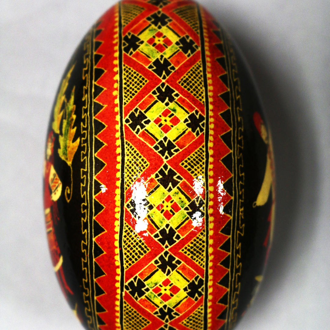 Pysanka - Decorated Goose Egg Shell