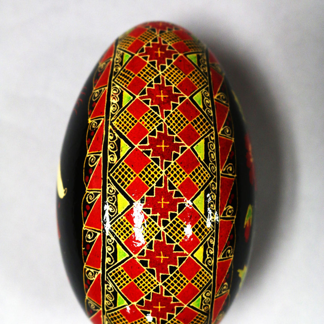 Pysanka - Decorated Goose Egg Shell