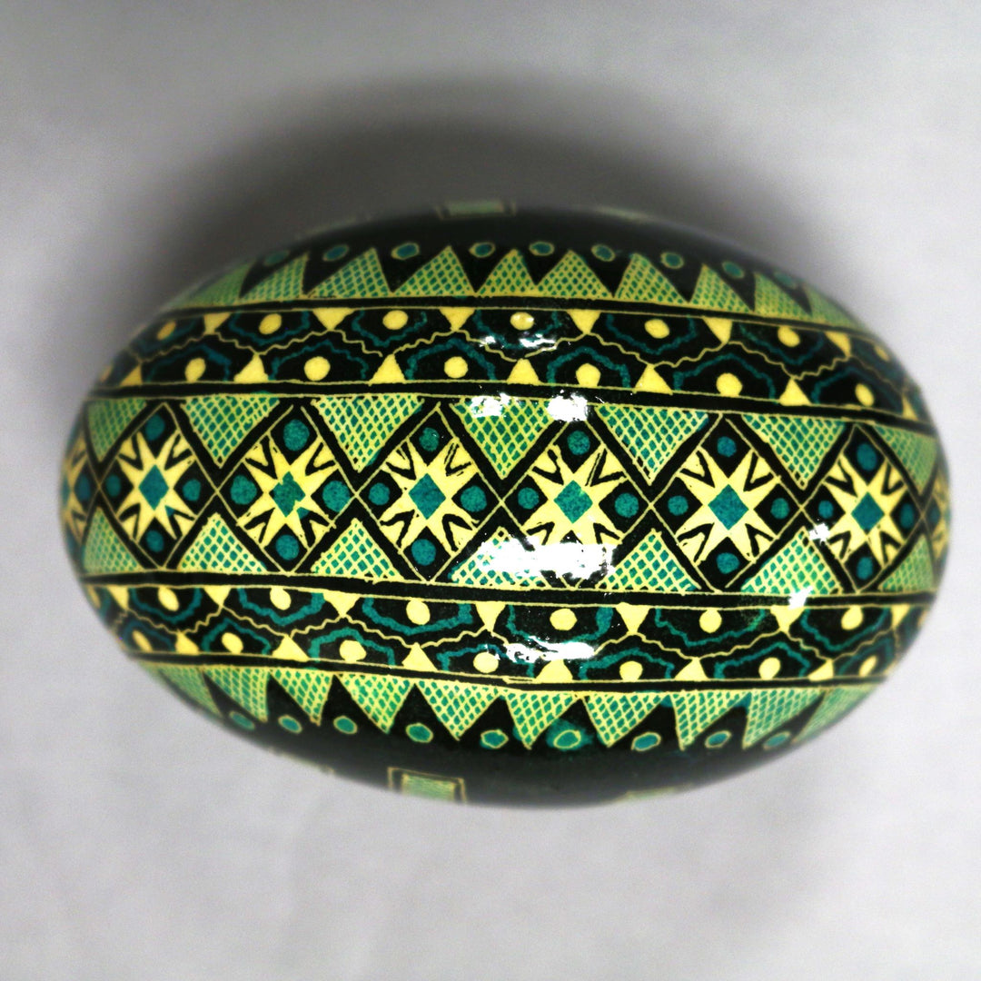 Pysanka - Decorated Goose Egg Shell