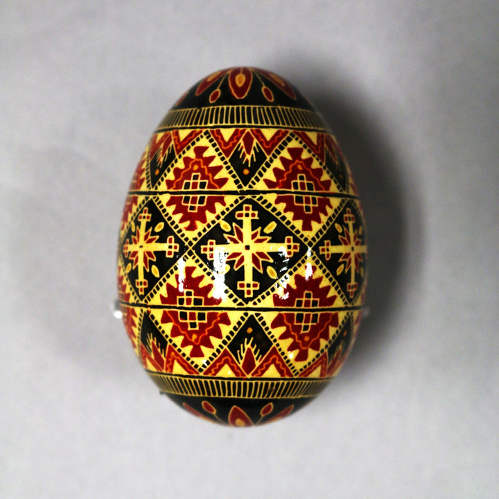 Pysanka - Decorated Goose Egg Shell