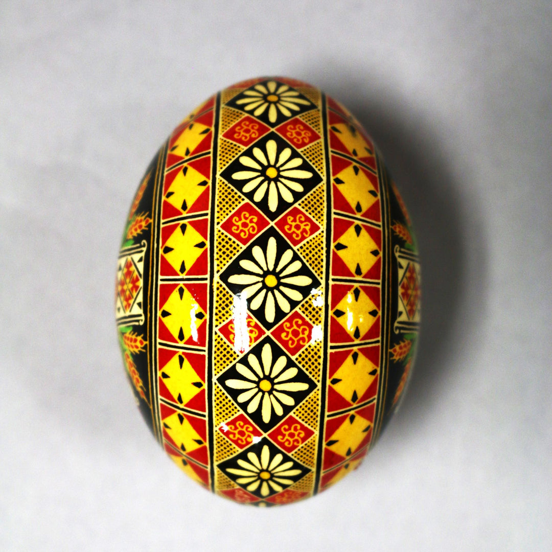 Pysanka - Decorated Goose Egg Shell