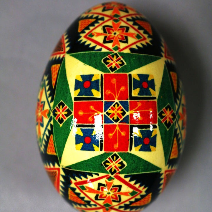 Pysanka - Decorated Goose Egg Shell