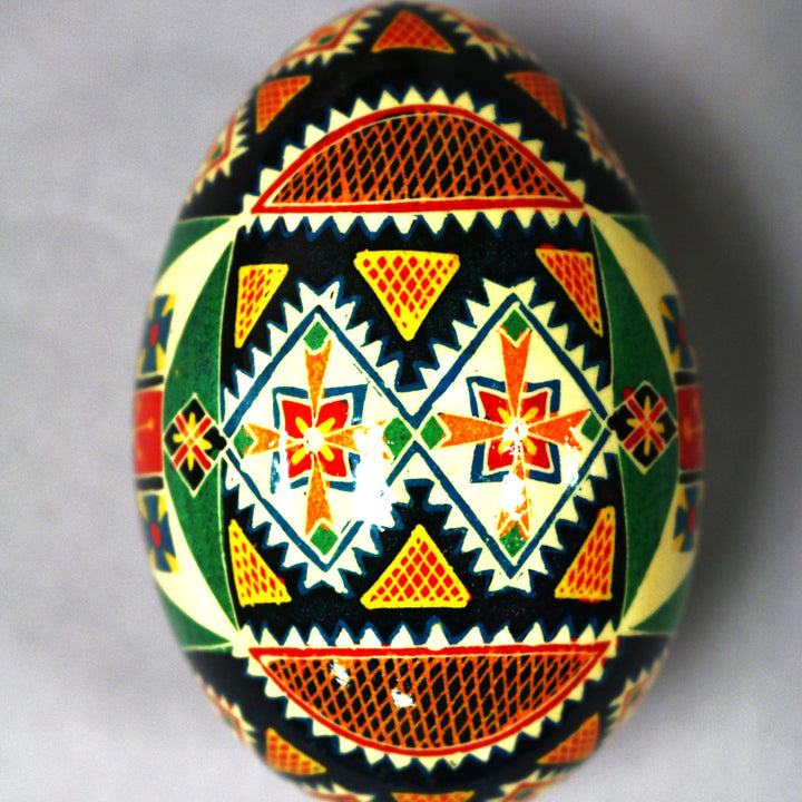 Pysanka - Decorated Goose Egg Shell