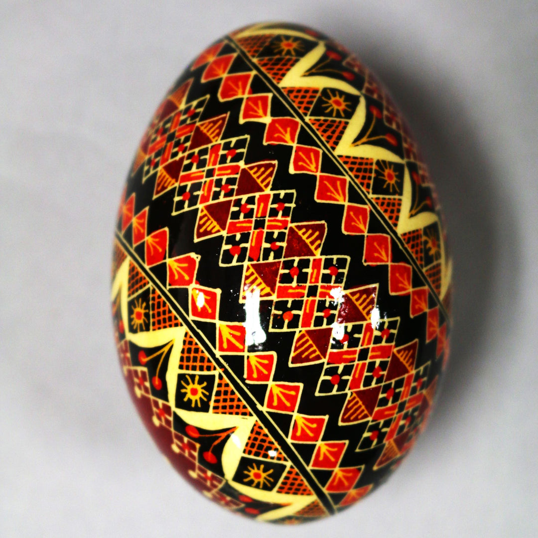 Pysanka - Decorated Goose Egg Shell