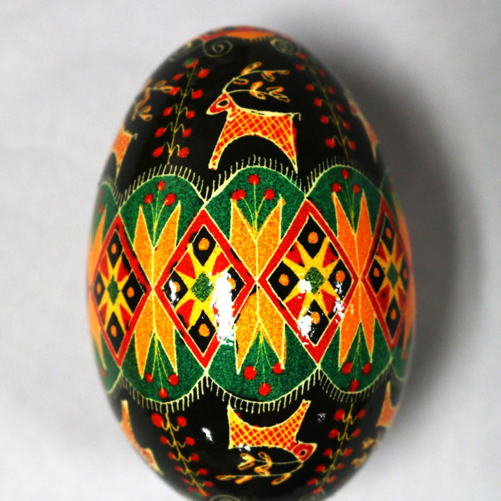 Pysanka - Decorated Goose Egg Shell