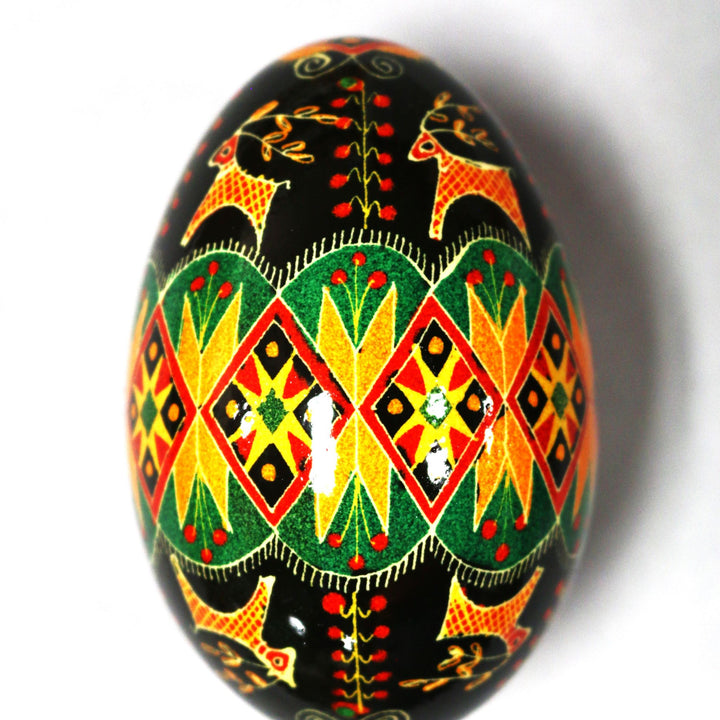 Pysanka - Decorated Goose Egg Shell