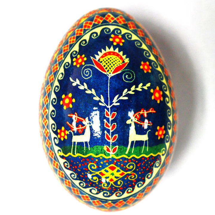 Pysanka - Decorated Goose Egg Shell