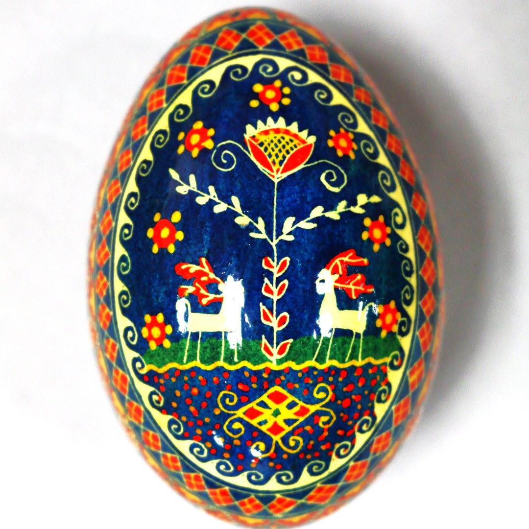 Pysanka - Decorated Goose Egg Shell