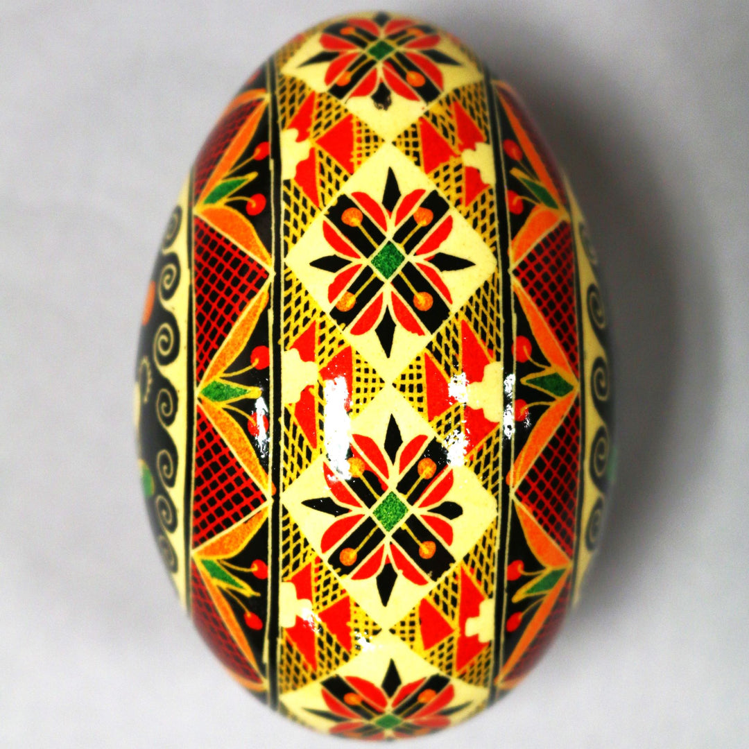 Pysanka - Decorated Goose Egg Shell