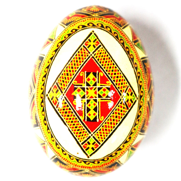 Pysanka - Decorated Goose Egg Shell