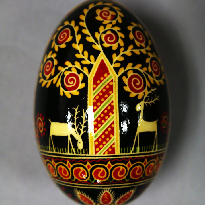 Pysanka - Decorated Goose Egg Shell