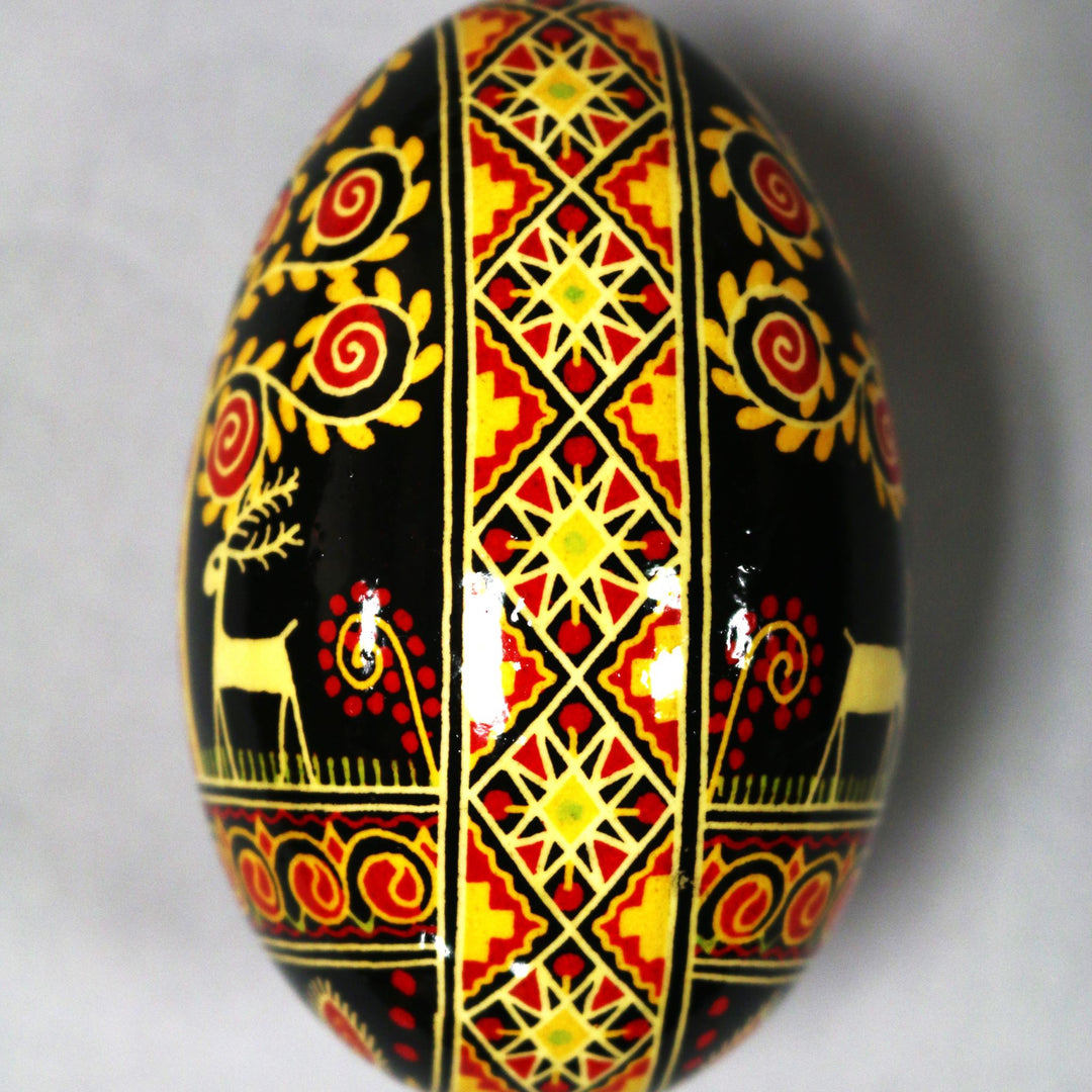 Pysanka - Decorated Goose Egg Shell