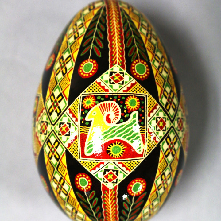 Pysanka - Decorated Goose Egg Shell