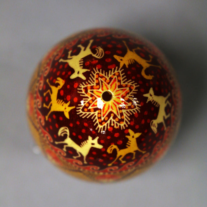 Pysanka - Decorated Goose Egg Shell