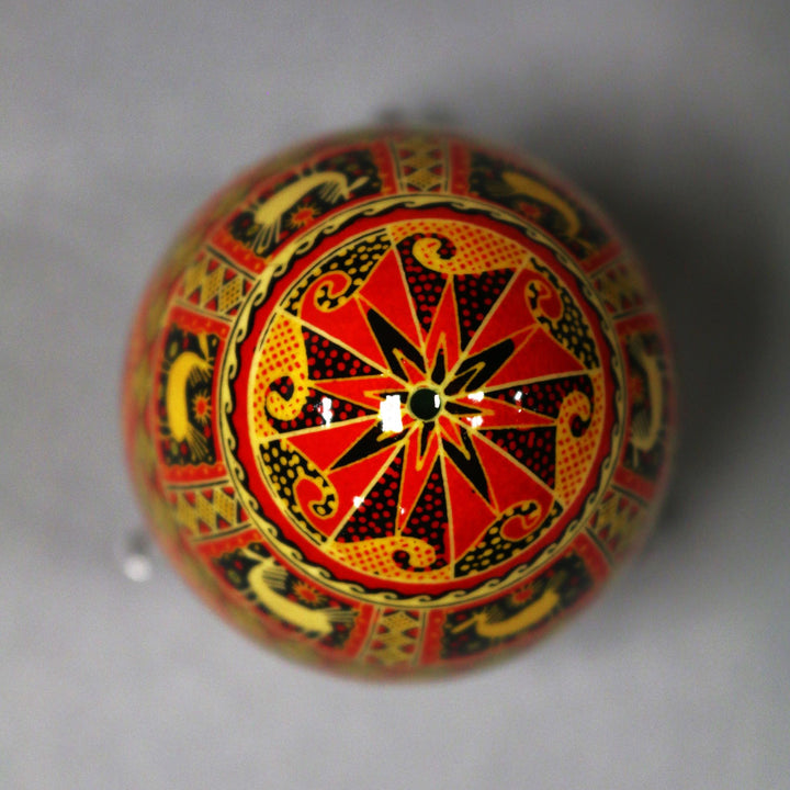 Pysanka - Decorated Goose Egg Shell