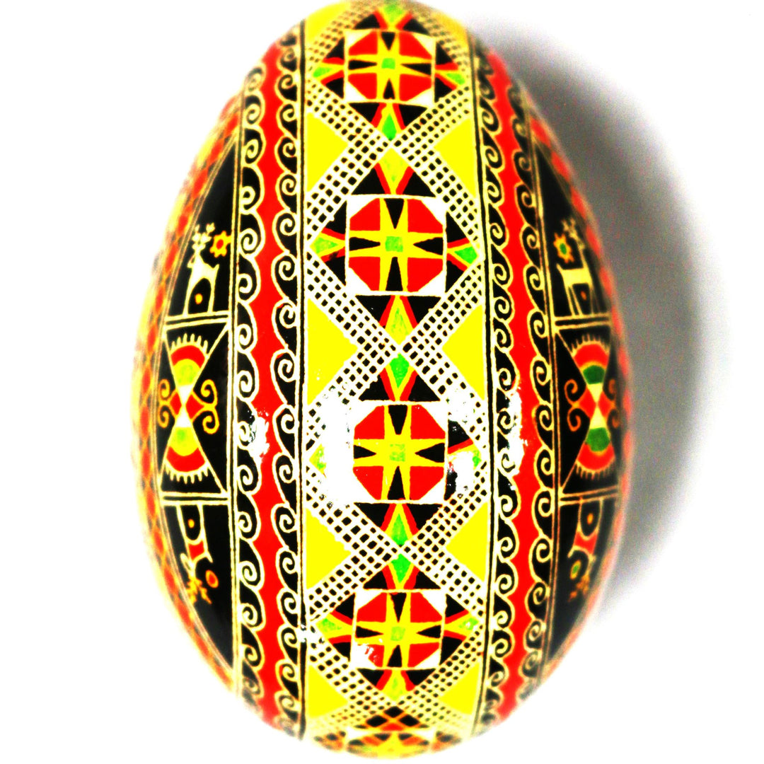 Pysanka - Decorated Goose Egg Shell