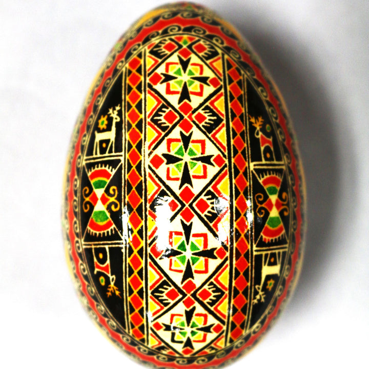 Pysanka - Decorated Goose Egg Shell