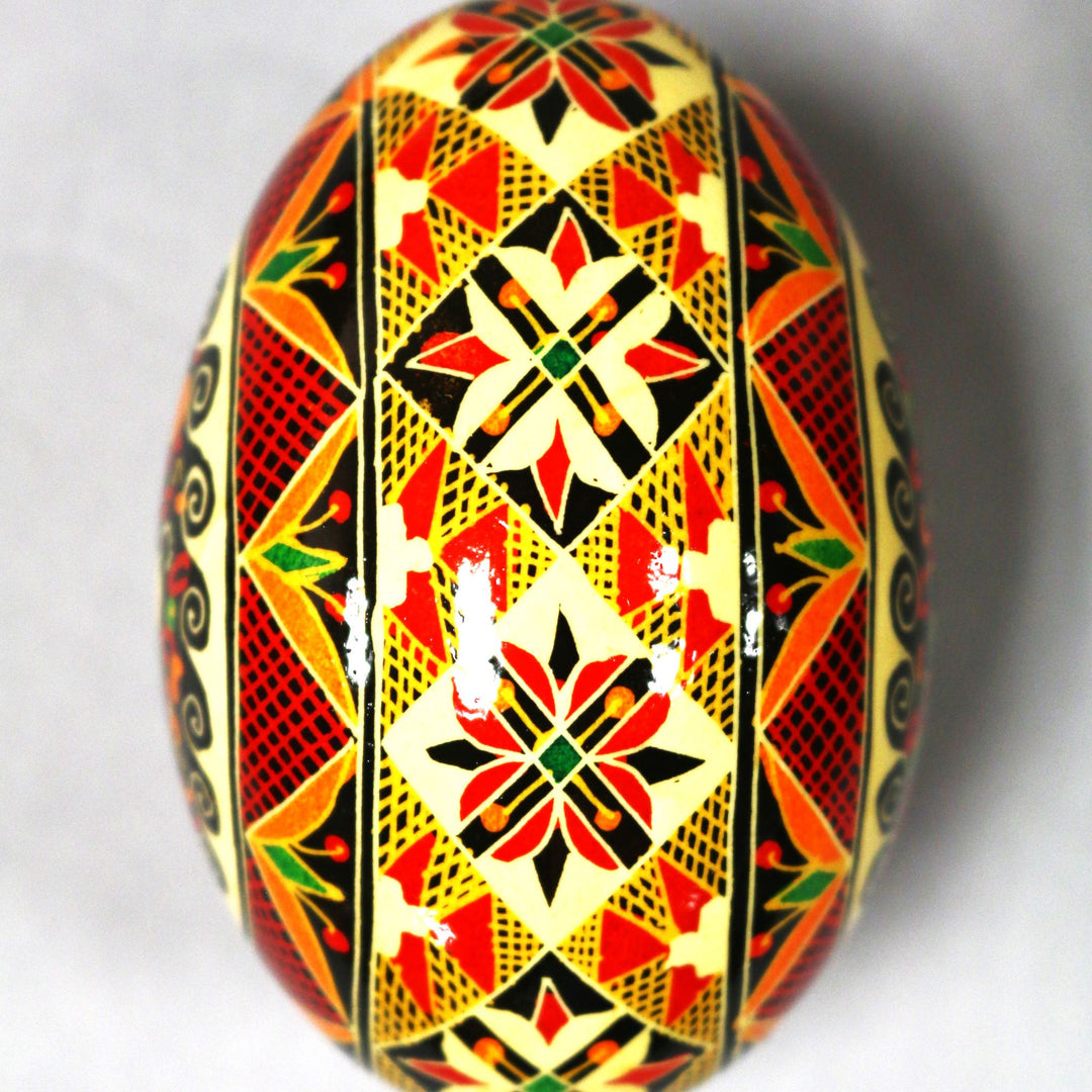 Pysanka - Decorated Goose Egg Shell