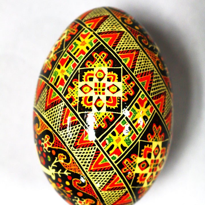 Pysanka - Decorated Goose Egg Shell