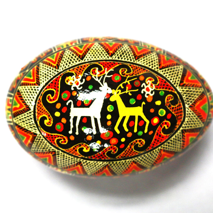 Pysanka - Decorated Goose Egg Shell