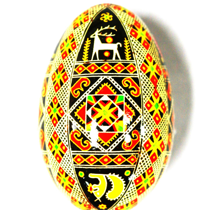 Pysanka - Decorated Goose Egg Shell