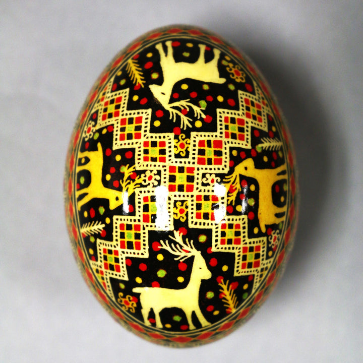 Pysanka - Decorated Goose Egg Shell