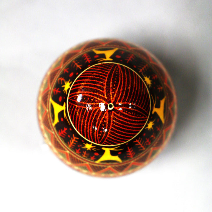 Pysanka - Decorated Goose Egg Shell