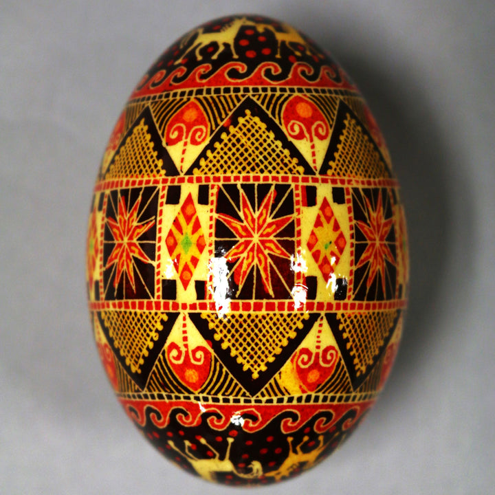 Pysanka - Decorated Goose Egg Shell