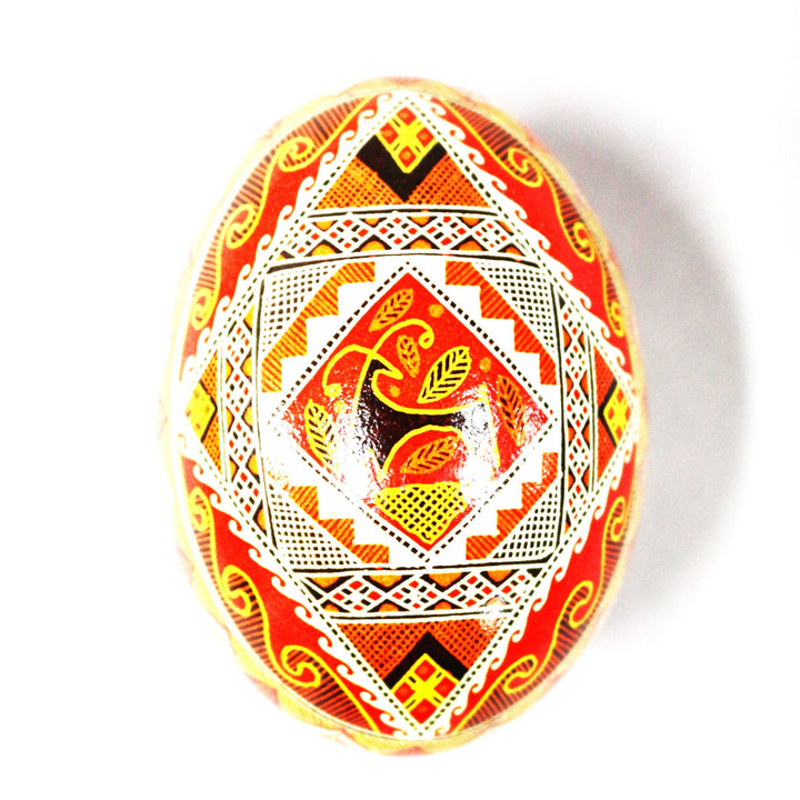 Pysanka - Decorated Goose Egg Shell