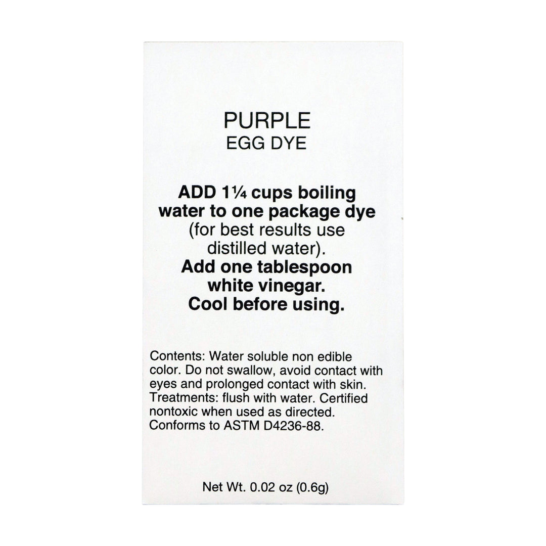 Purple Pysanka Dye